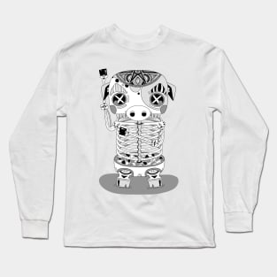 Patriotic Pig Long Sleeve T-Shirt